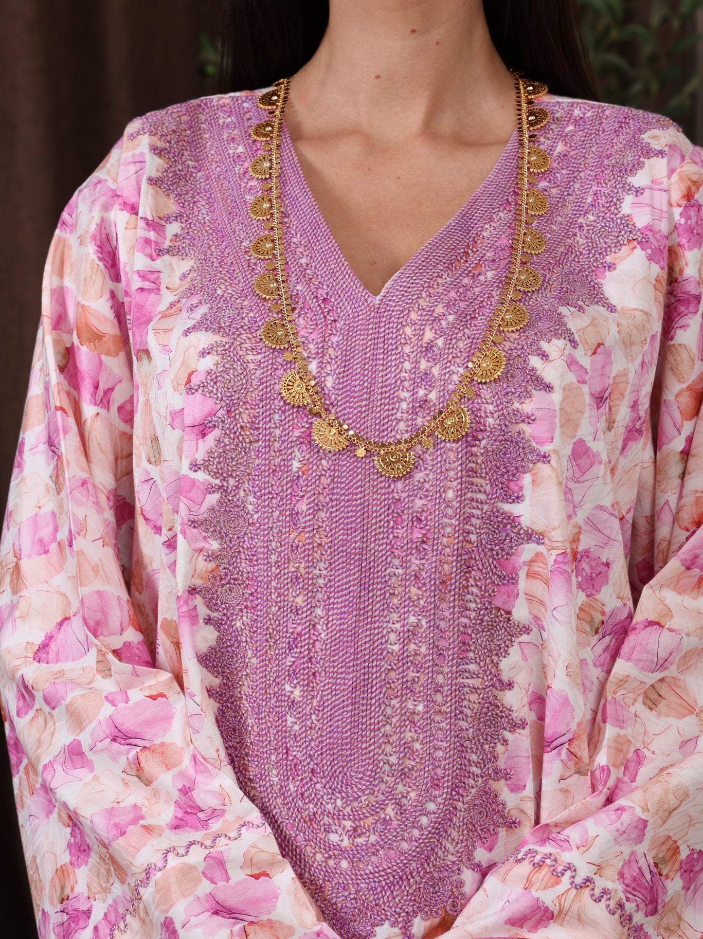 Dusk Rose Kaftan