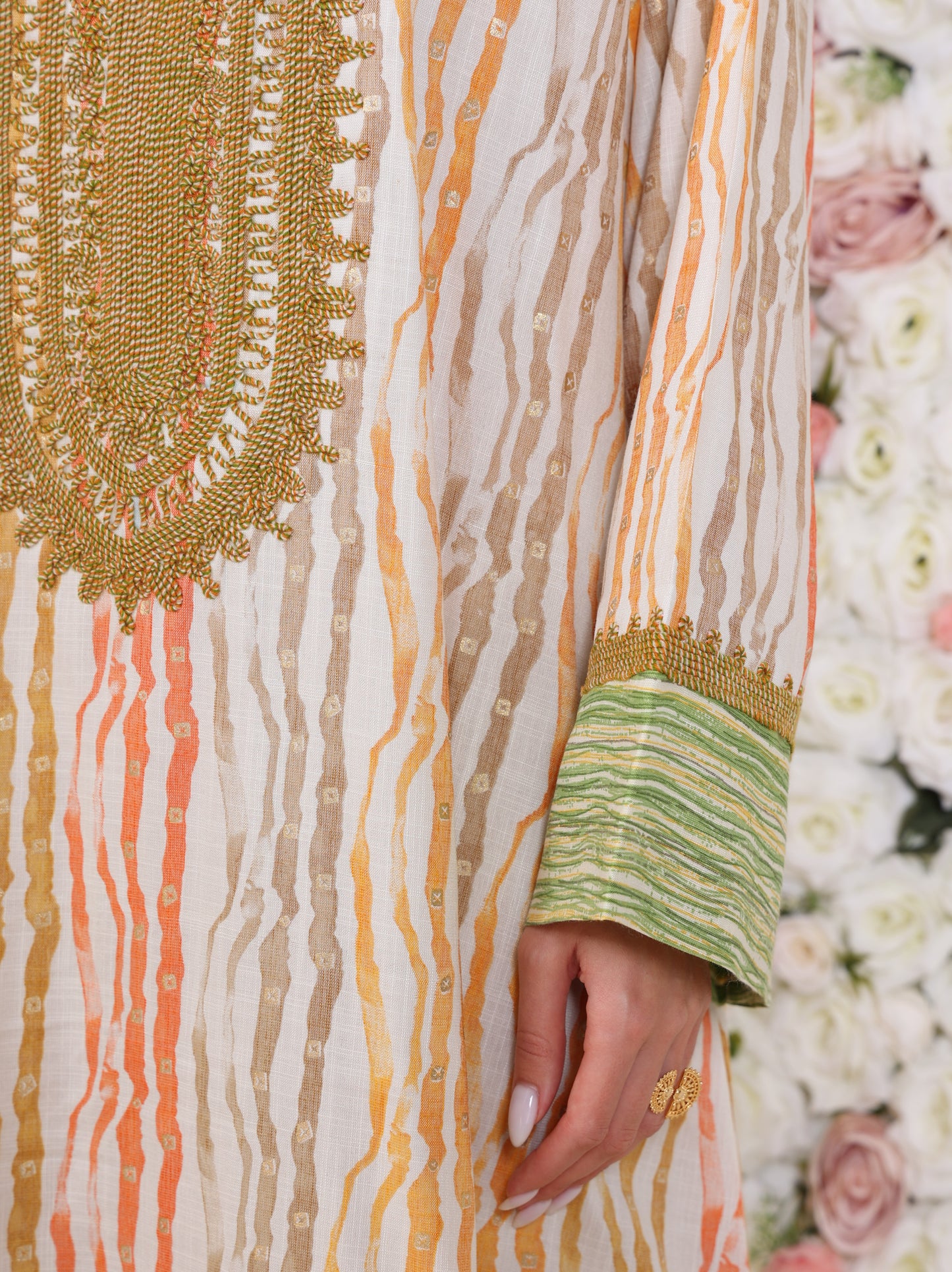 Amber & Lime Kaftan