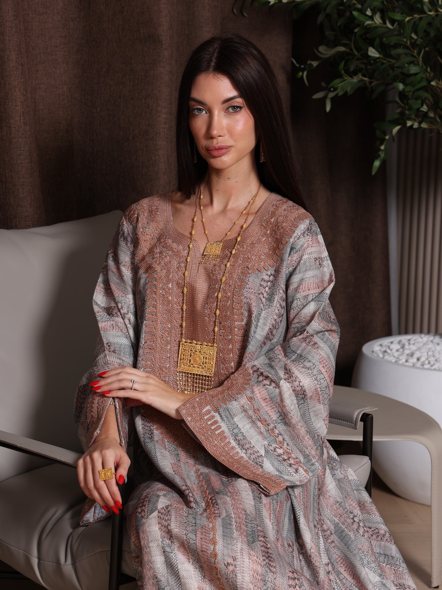 Copper Horizon Kaftan