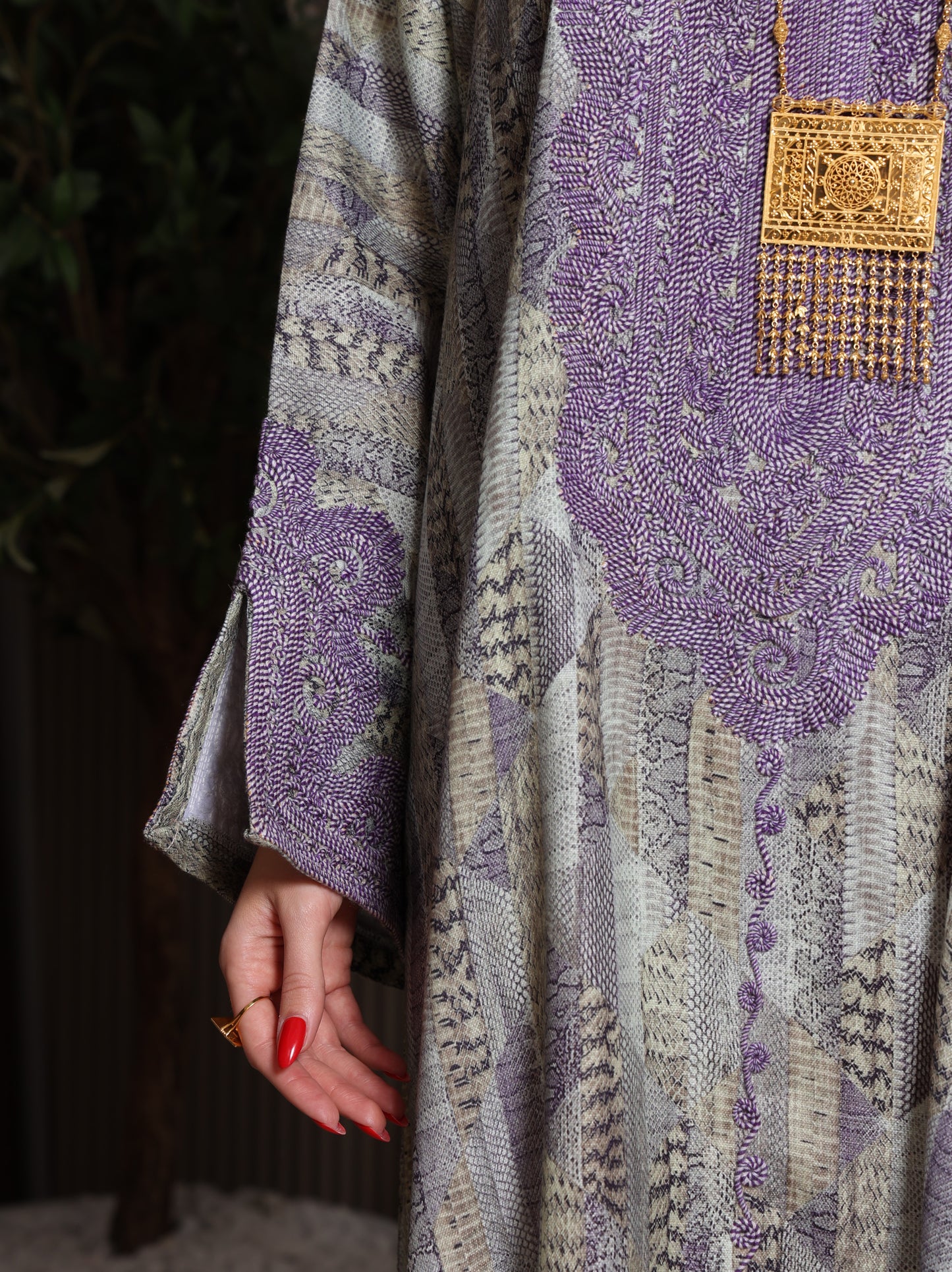 Lavender Mist Kaftan