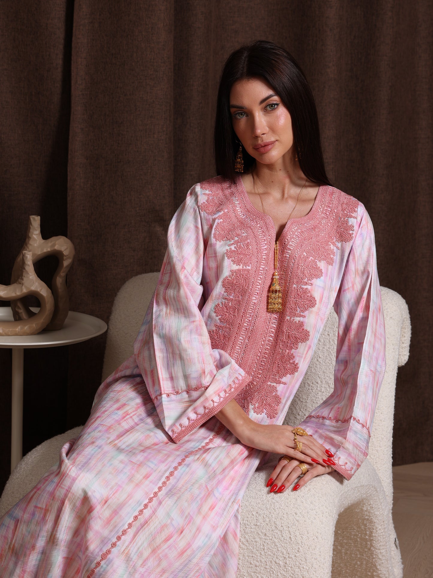 Rose Quartz Kaftan