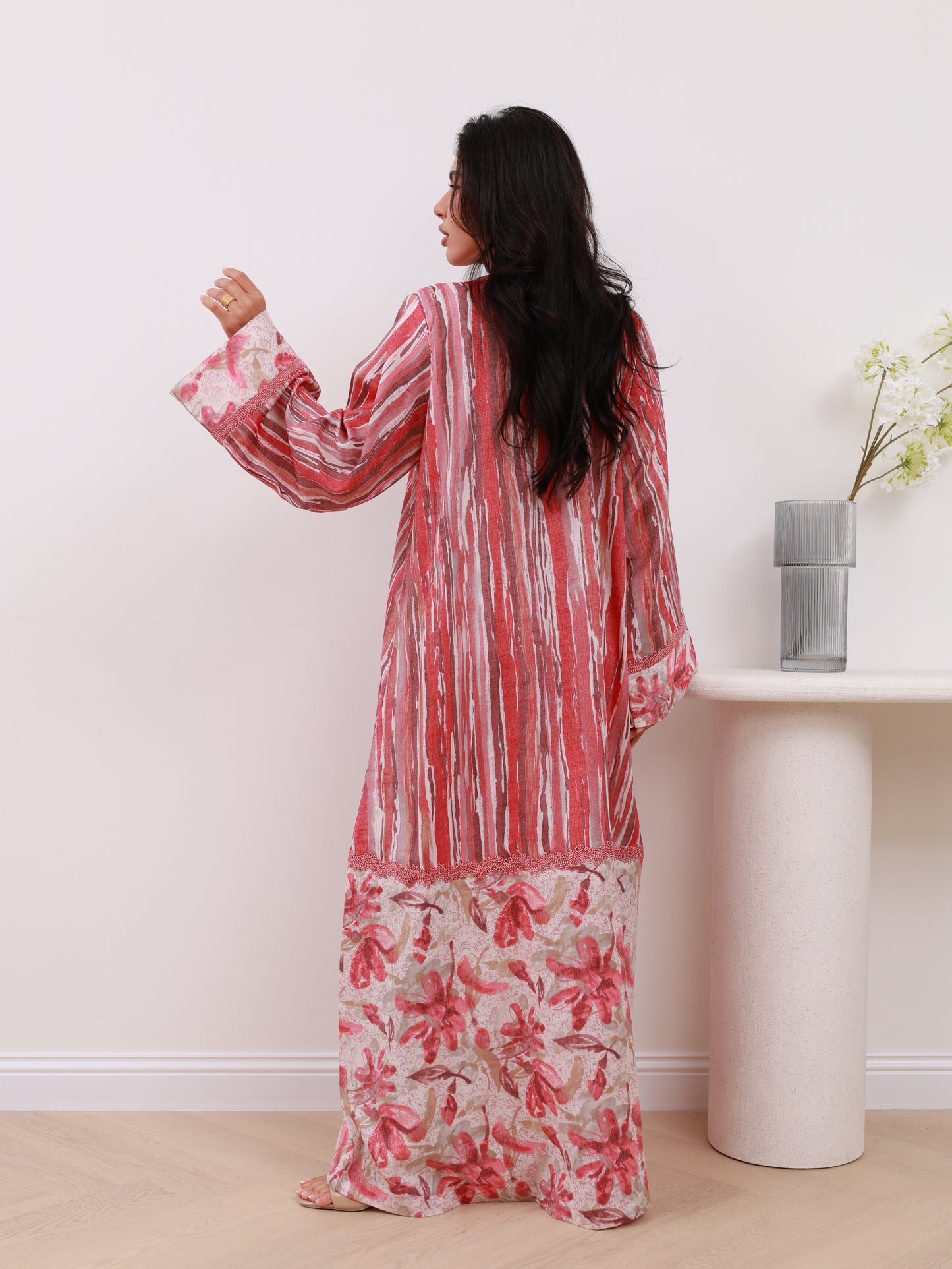 Whispers of Rose Kaftan
