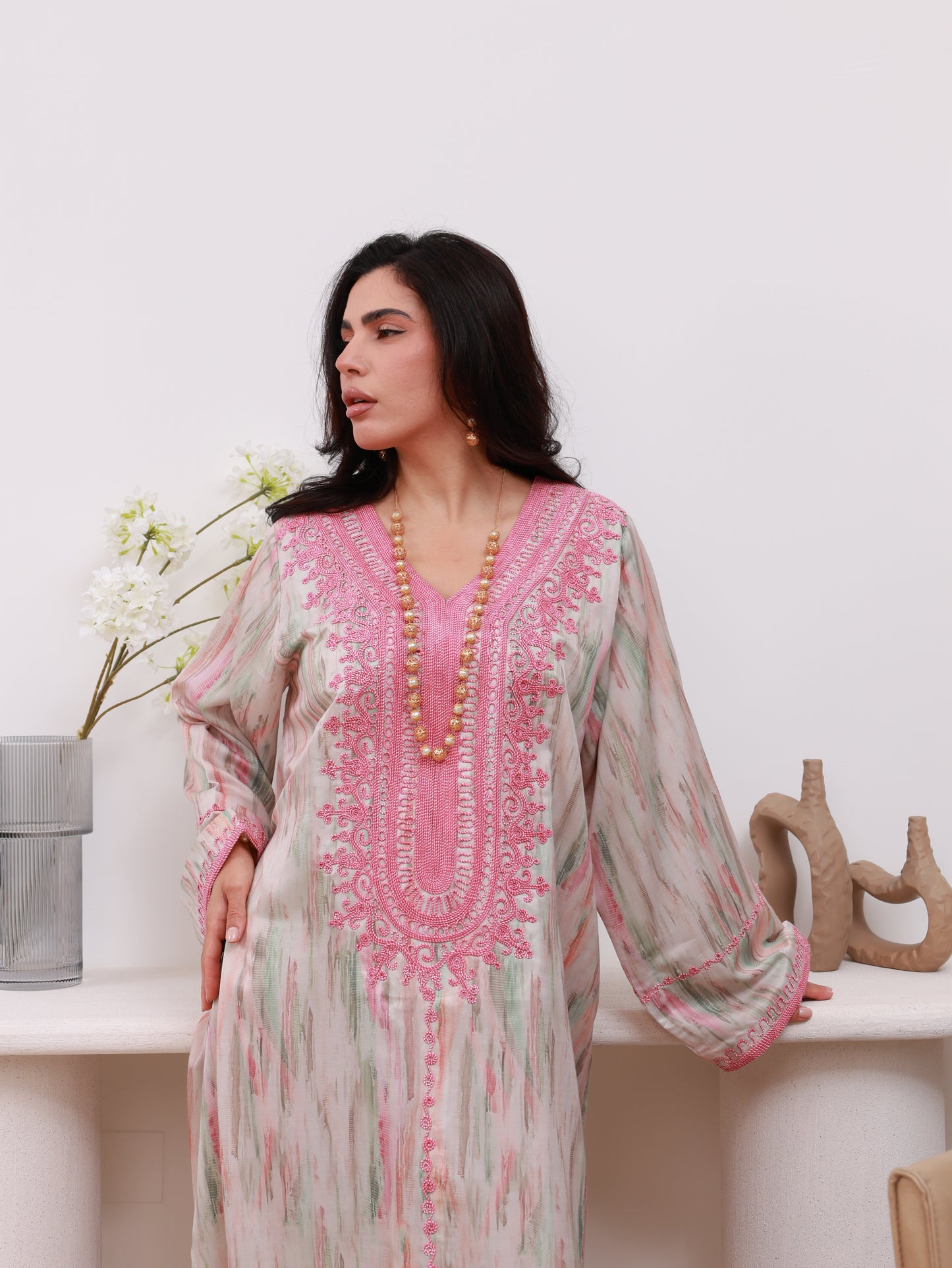 Blush of Dawn Kaftan