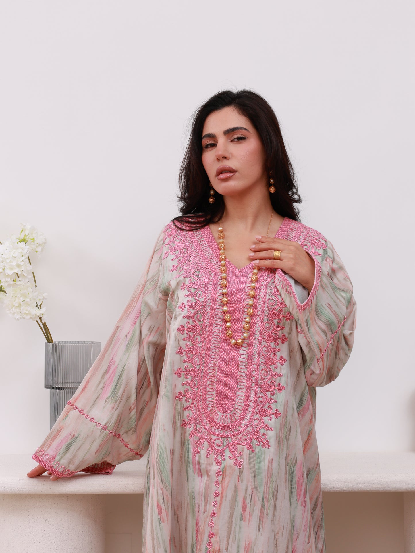 Blush of Dawn Kaftan