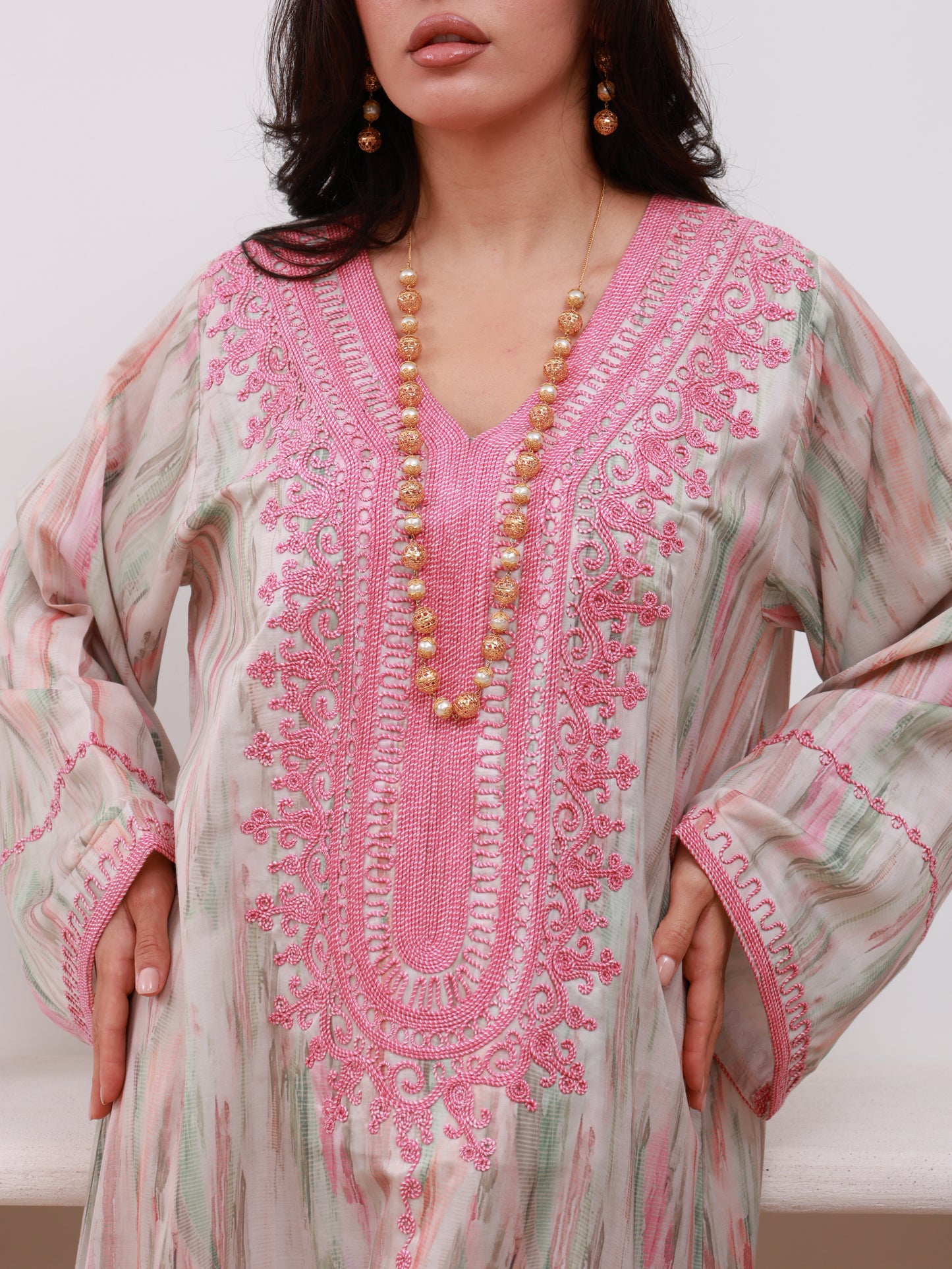 Blush of Dawn Kaftan