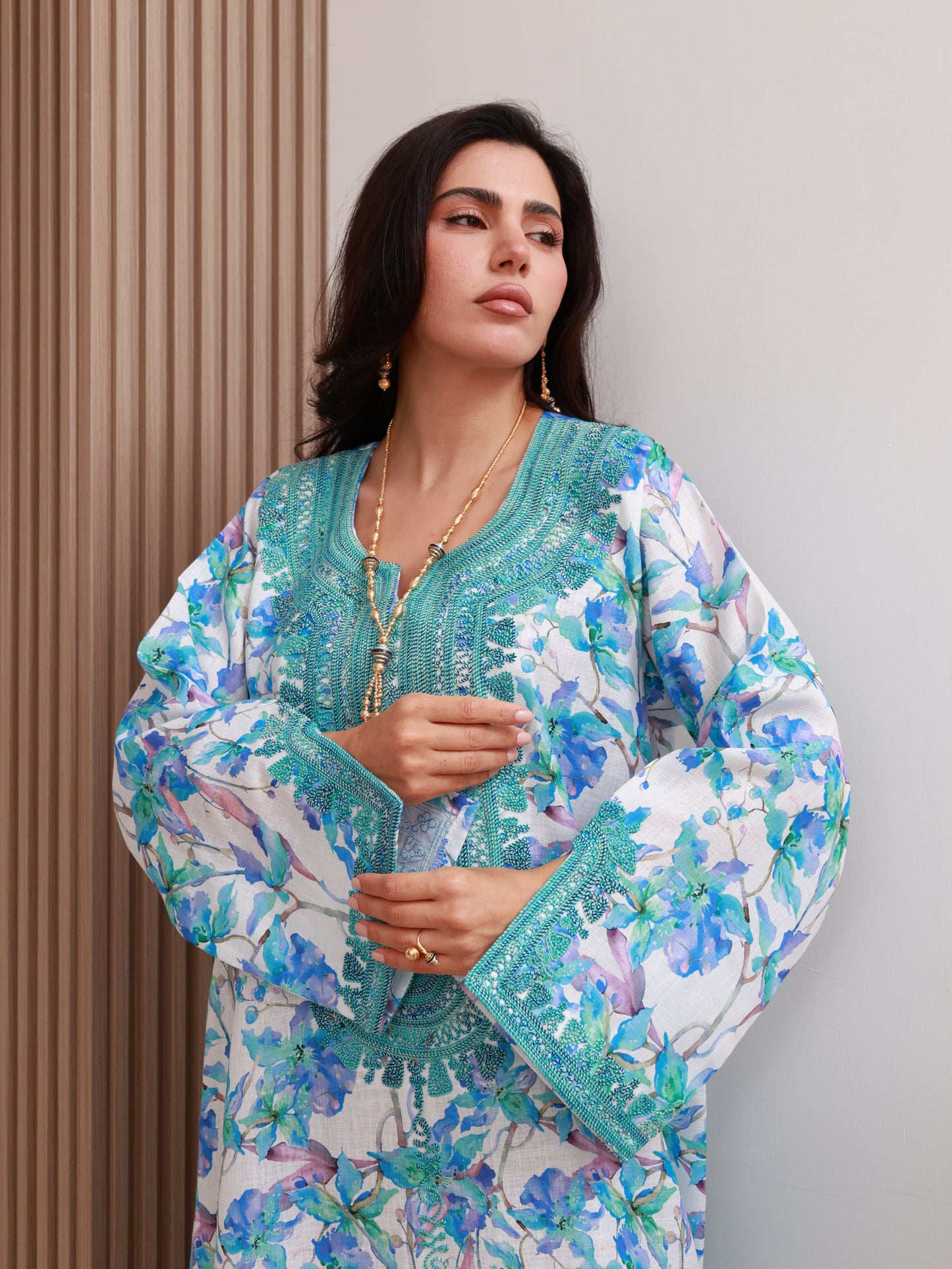 Waves of Serenity Kaftan