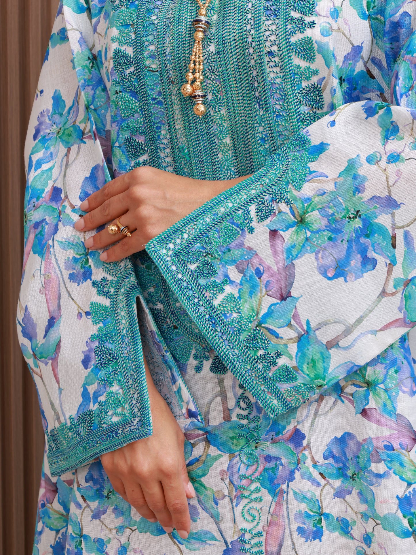 Waves of Serenity Kaftan