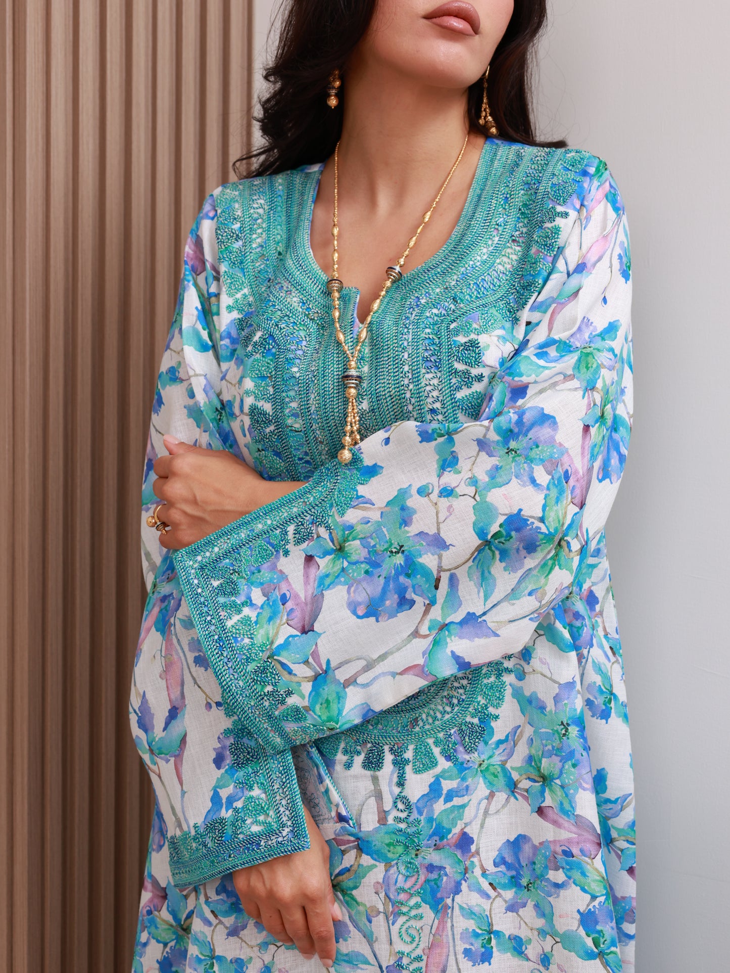 Waves of Serenity Kaftan
