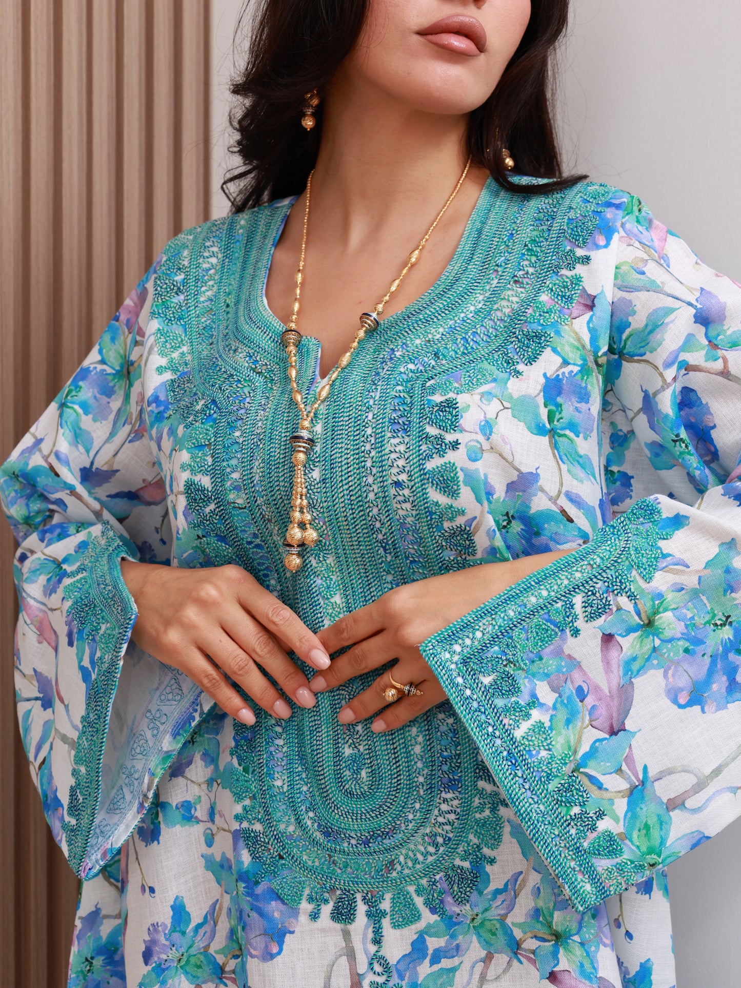 Waves of Serenity Kaftan