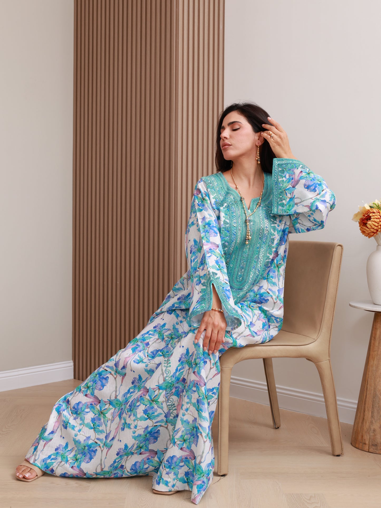 Waves of Serenity Kaftan