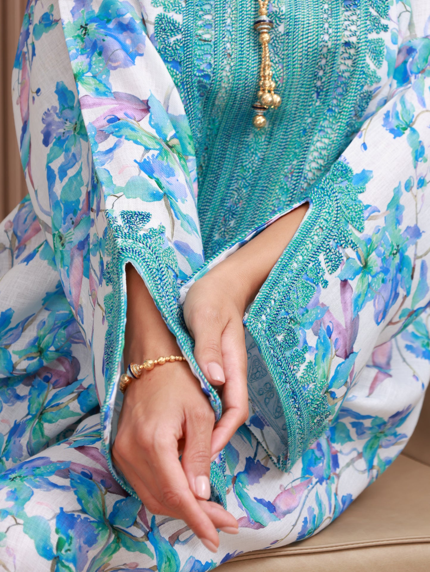 Waves of Serenity Kaftan