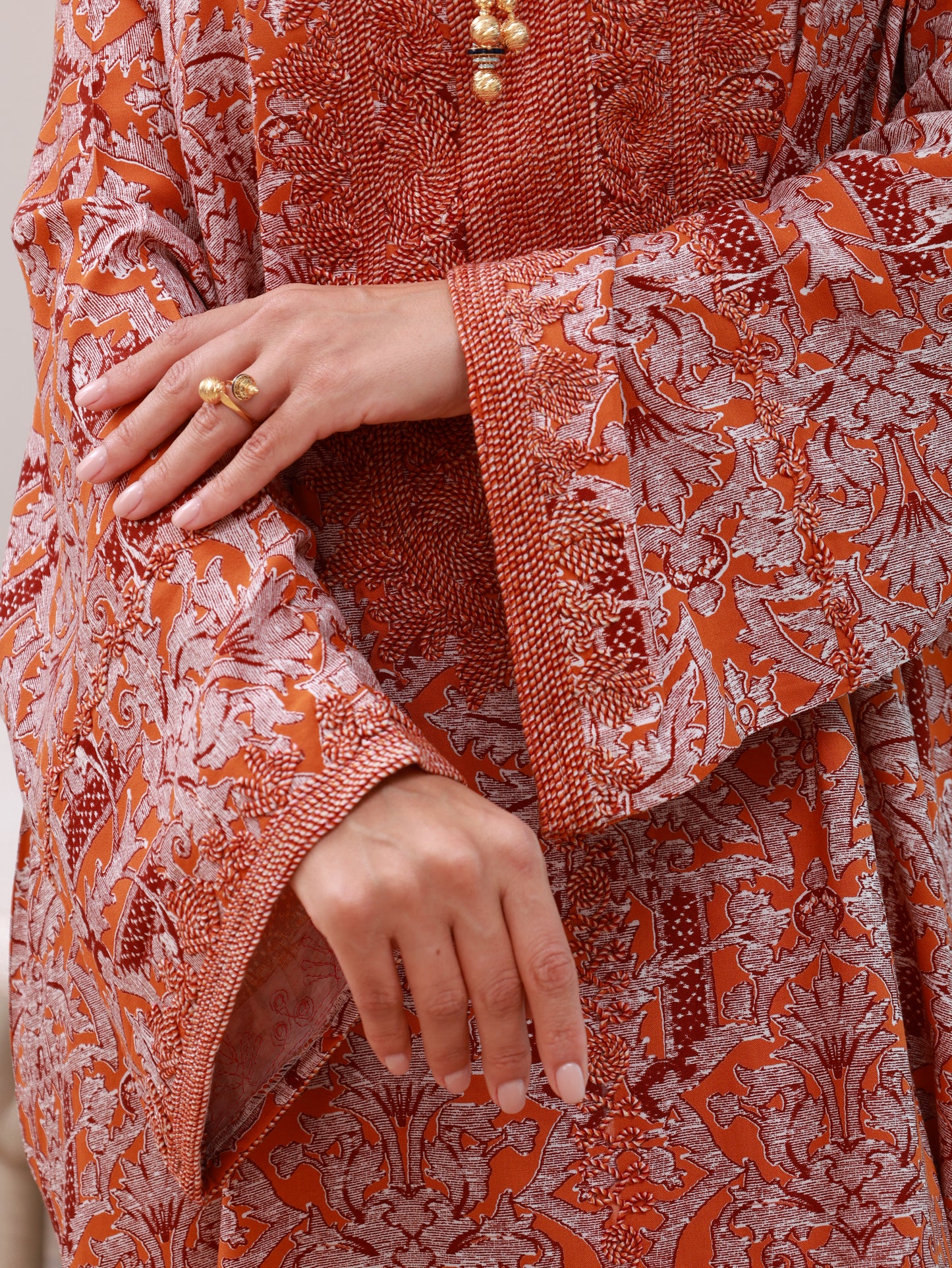 Ember Bloom Kaftan