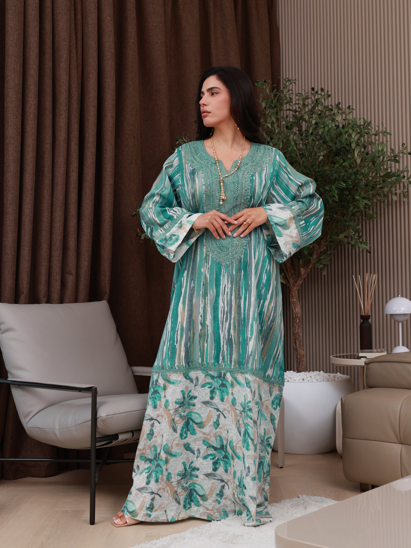 Meadow Mist Kaftan