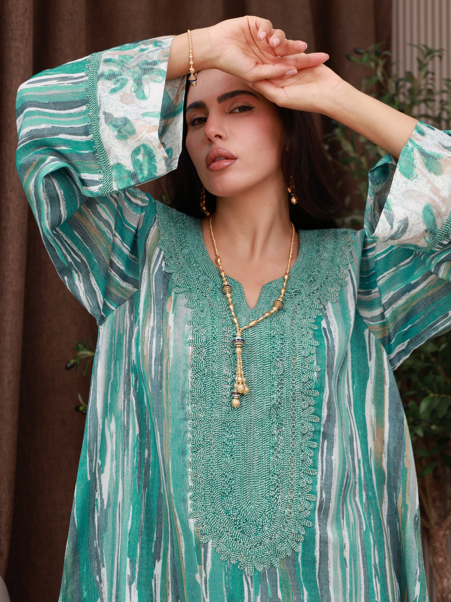 Meadow Mist Kaftan