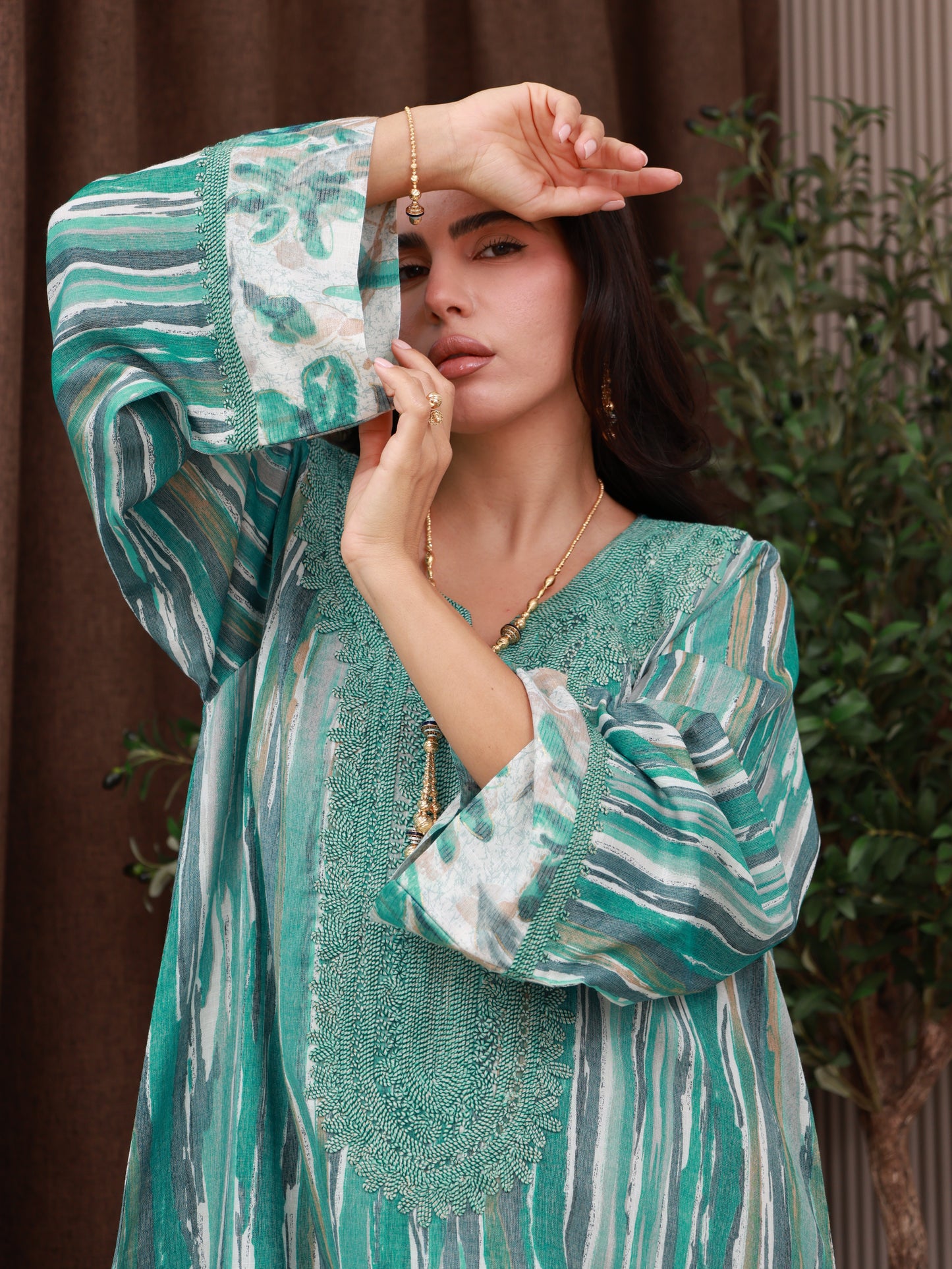 Meadow Mist Kaftan