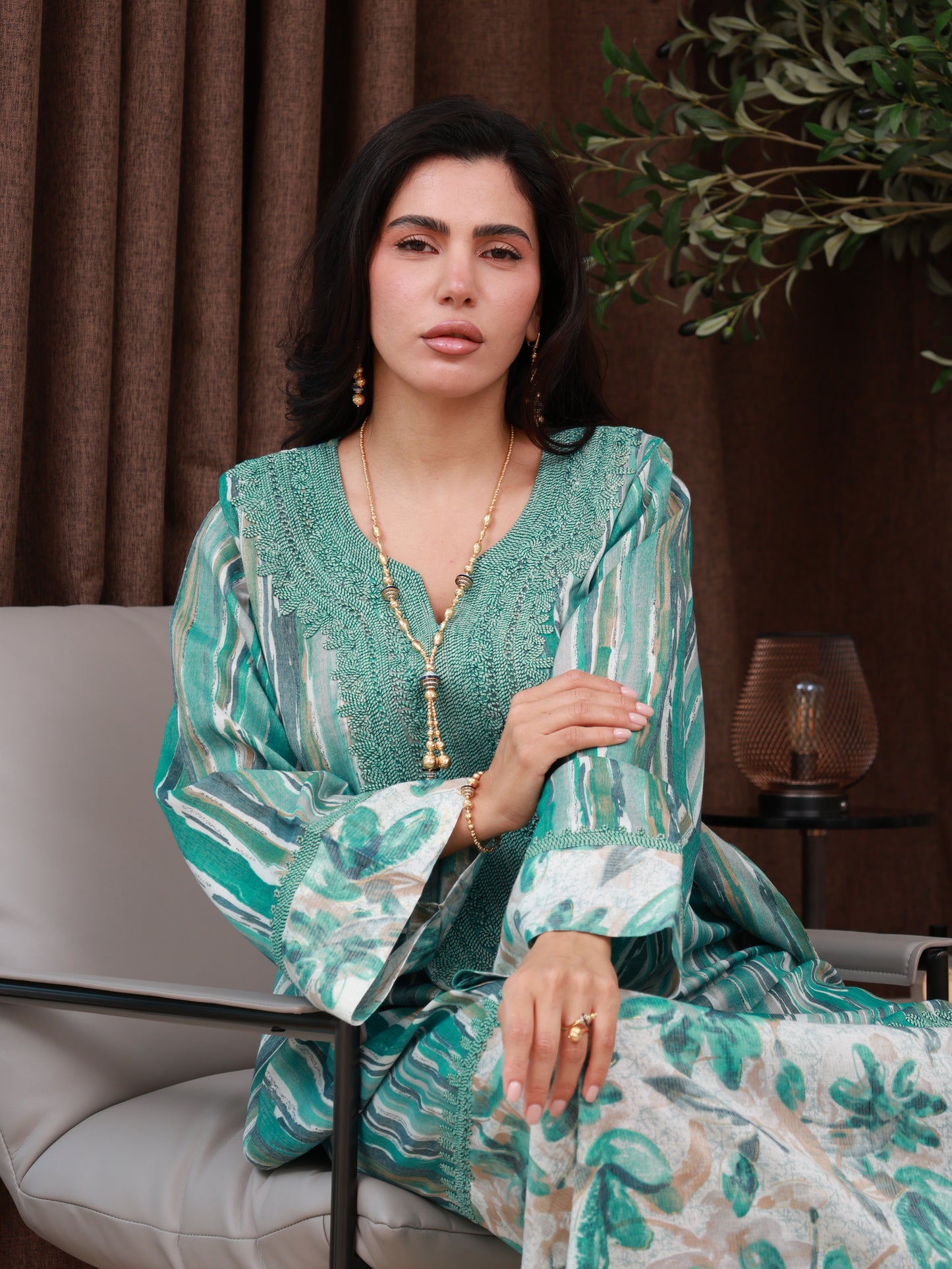 Meadow Mist Kaftan
