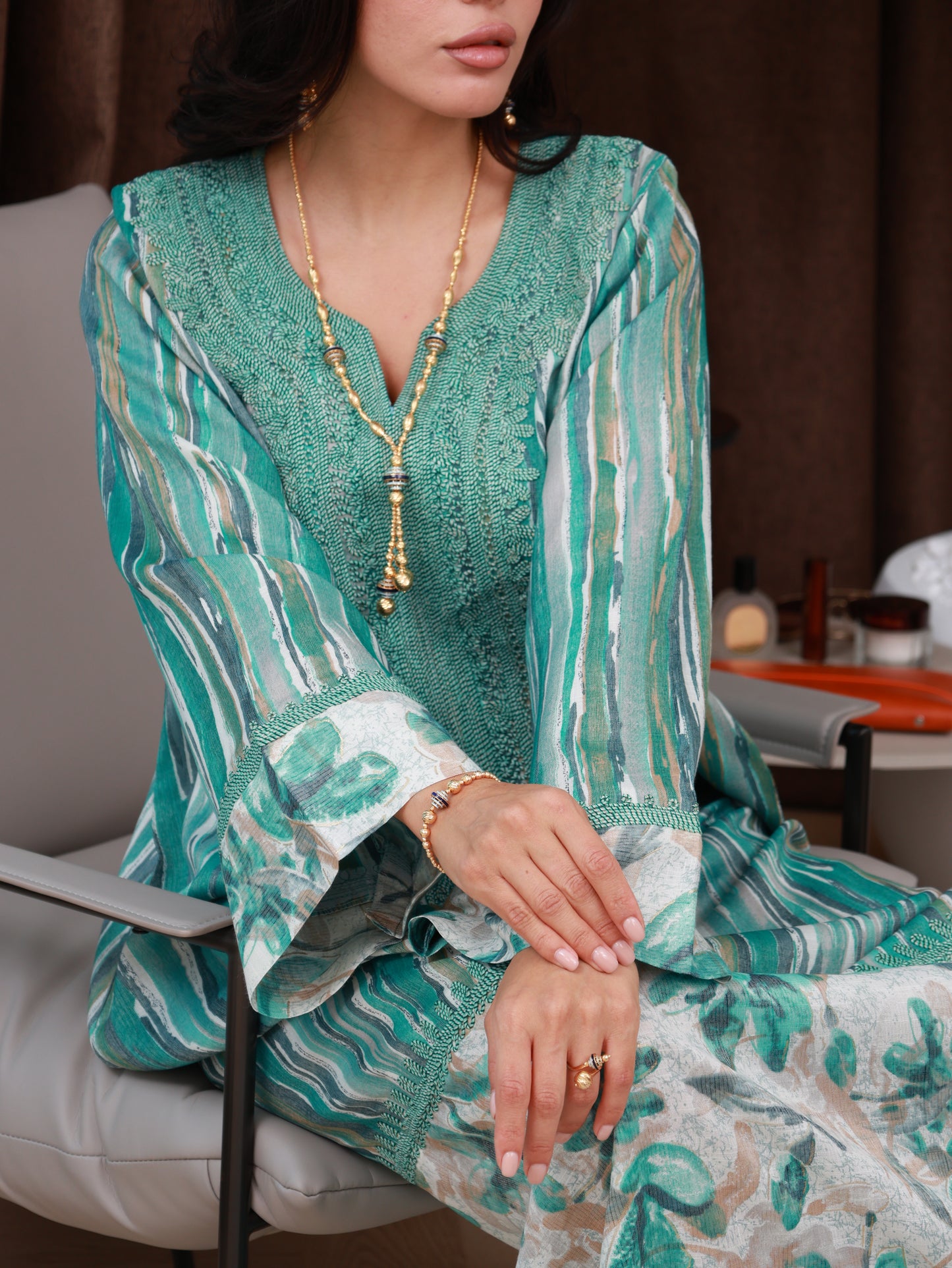 Meadow Mist Kaftan
