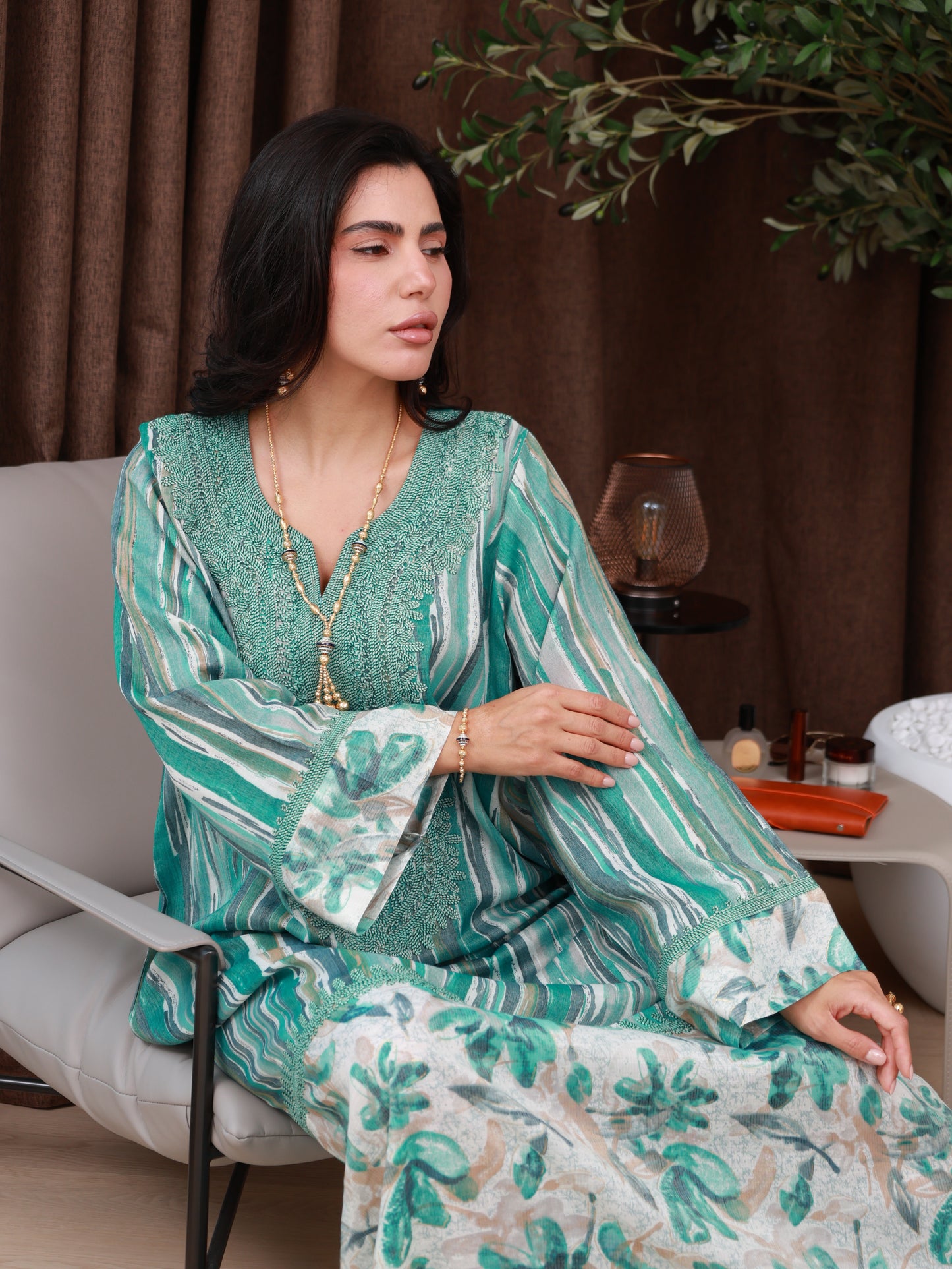 Meadow Mist Kaftan