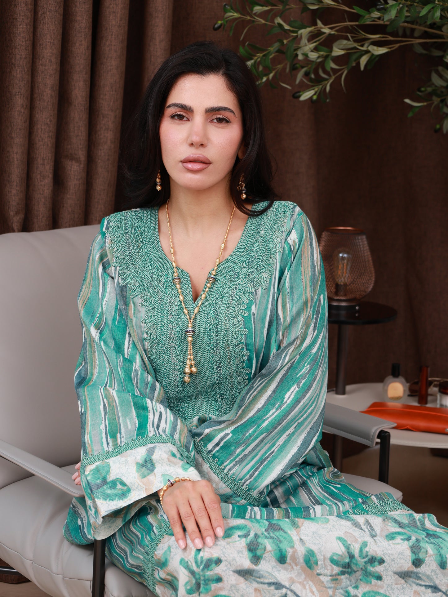 Meadow Mist Kaftan