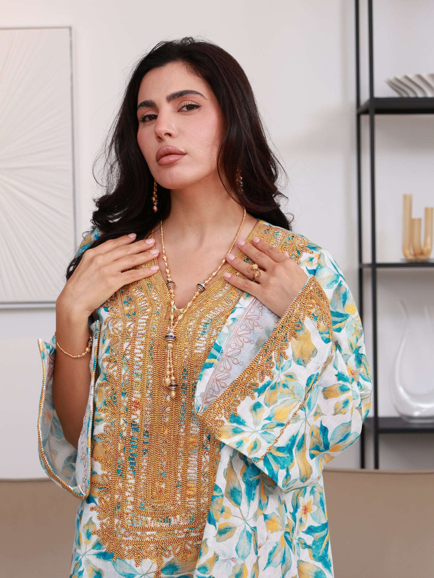 Celestial Dusk Kaftan