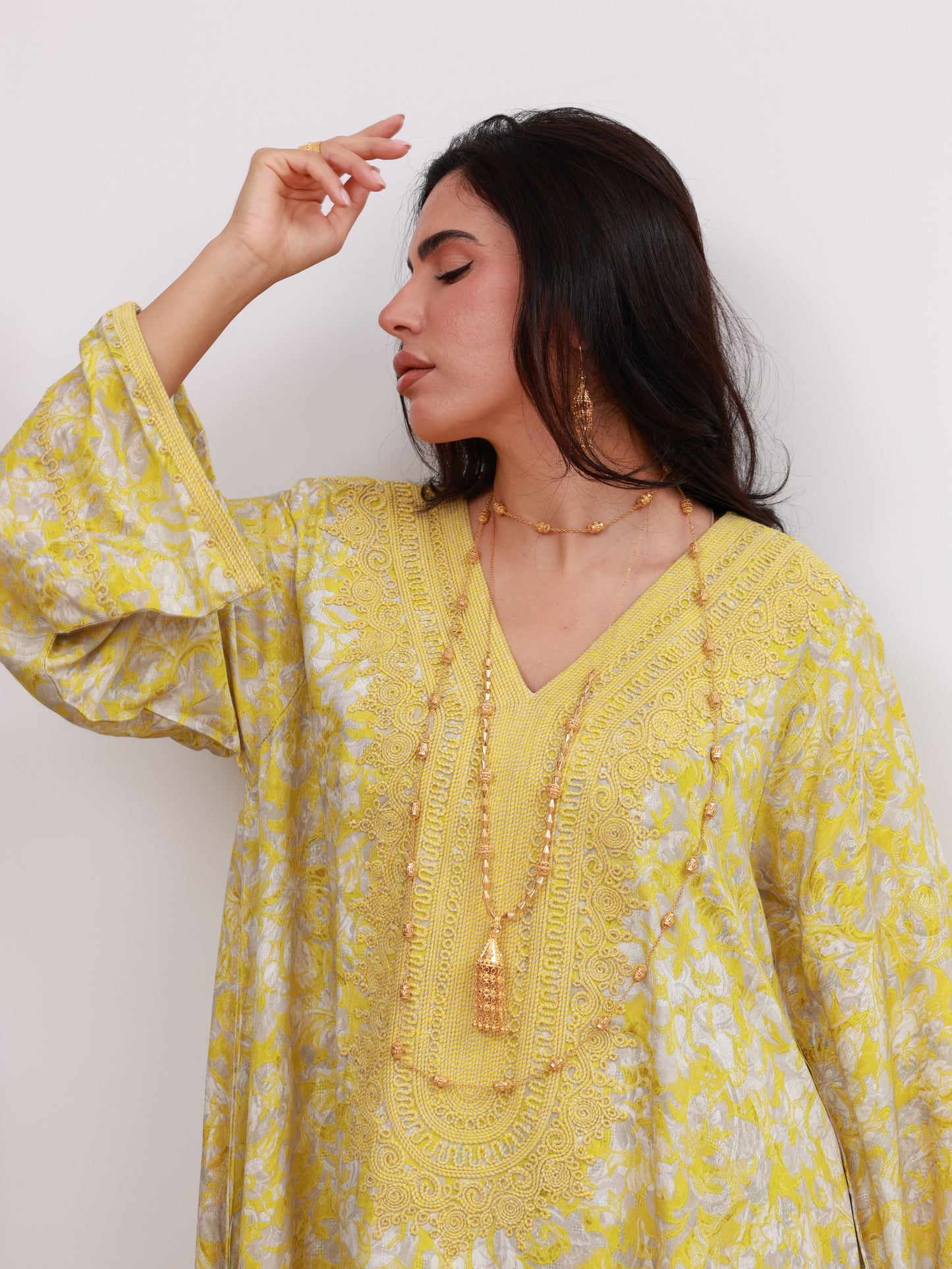 Sunlit Grace Kaftan