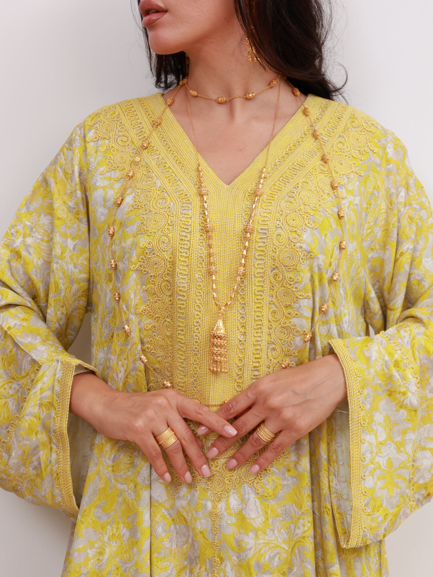 Sunlit Grace Kaftan