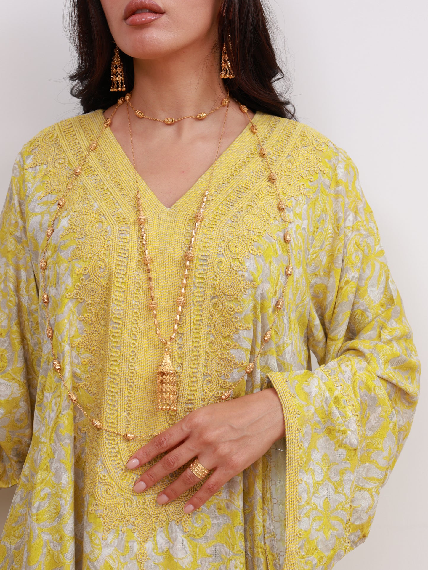 Sunlit Grace Kaftan