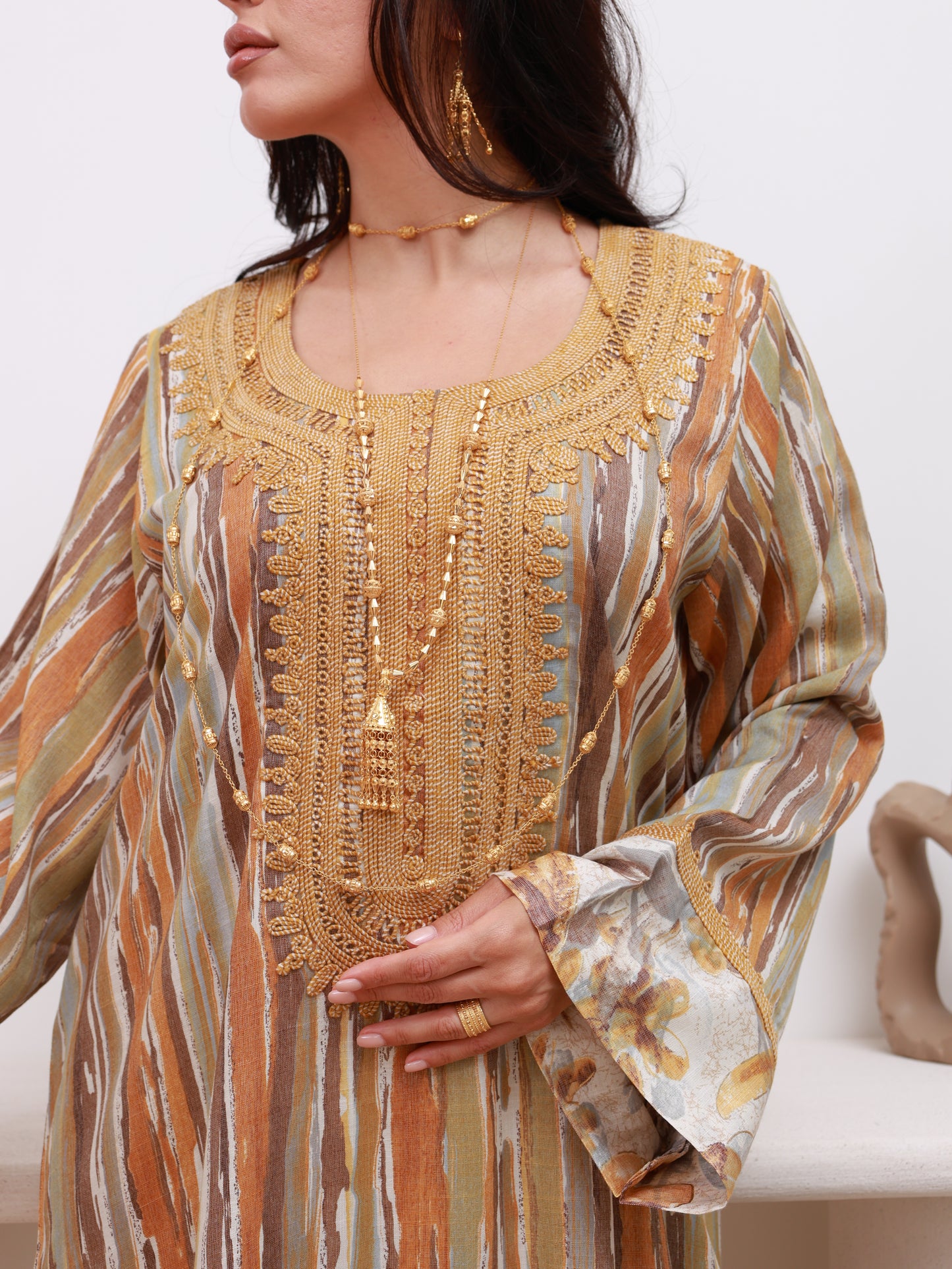 Burnished Glow Kaftan
