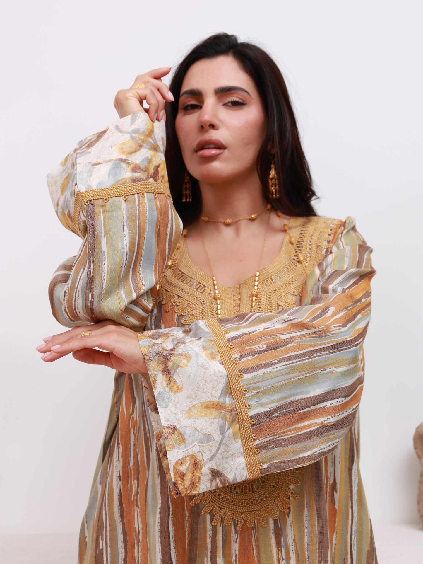 Burnished Glow Kaftan