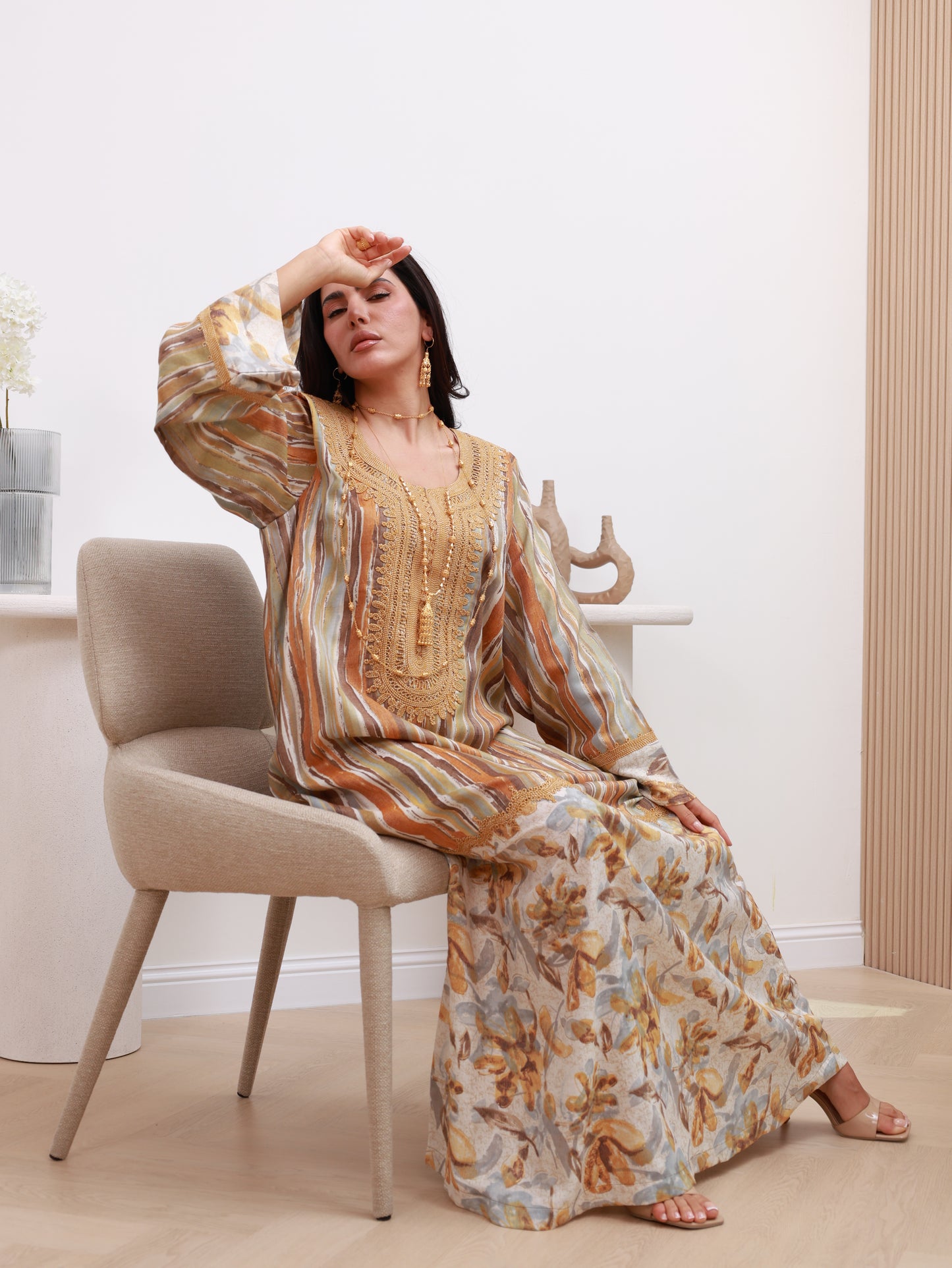 Burnished Glow Kaftan