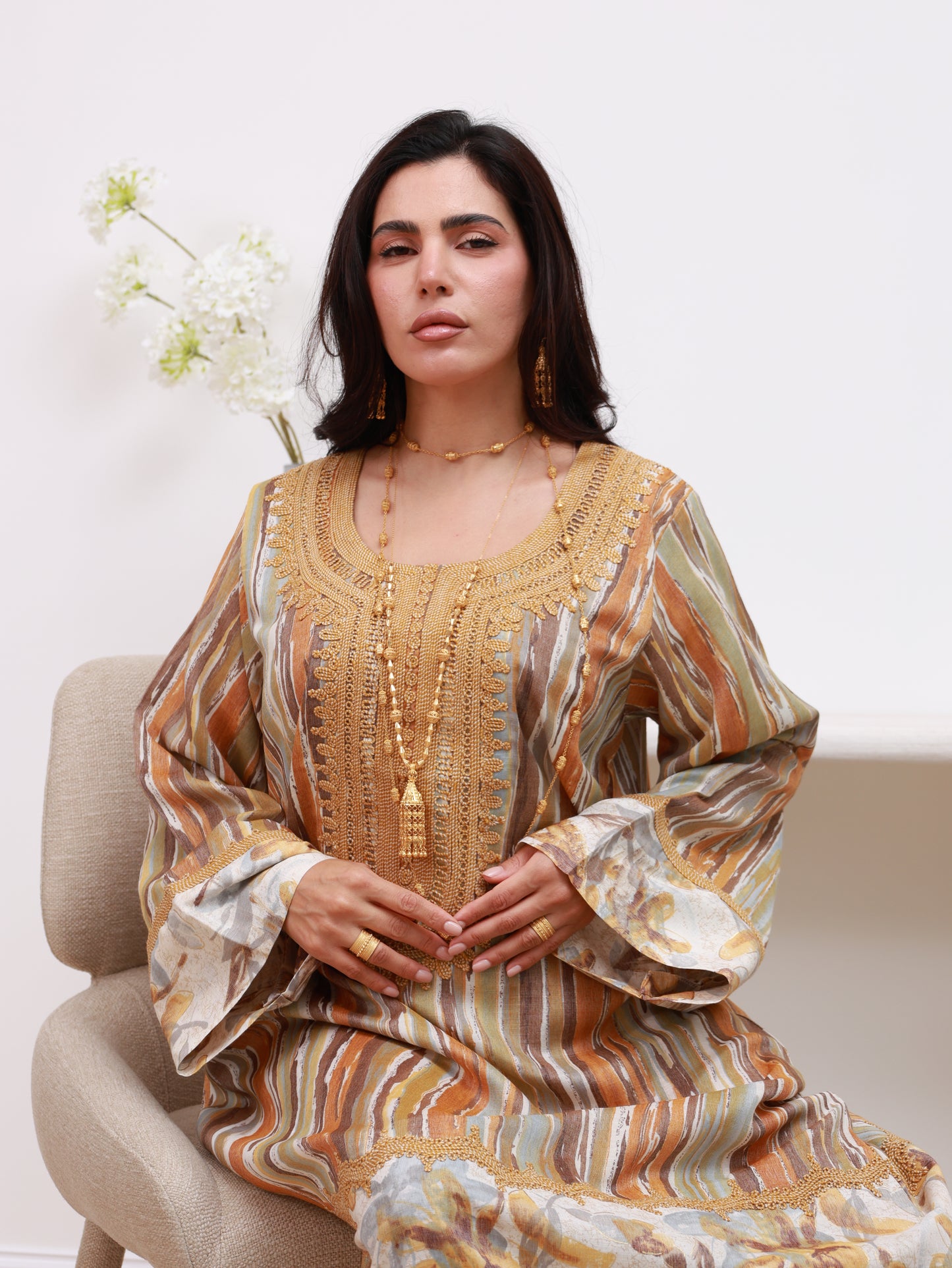Burnished Glow Kaftan