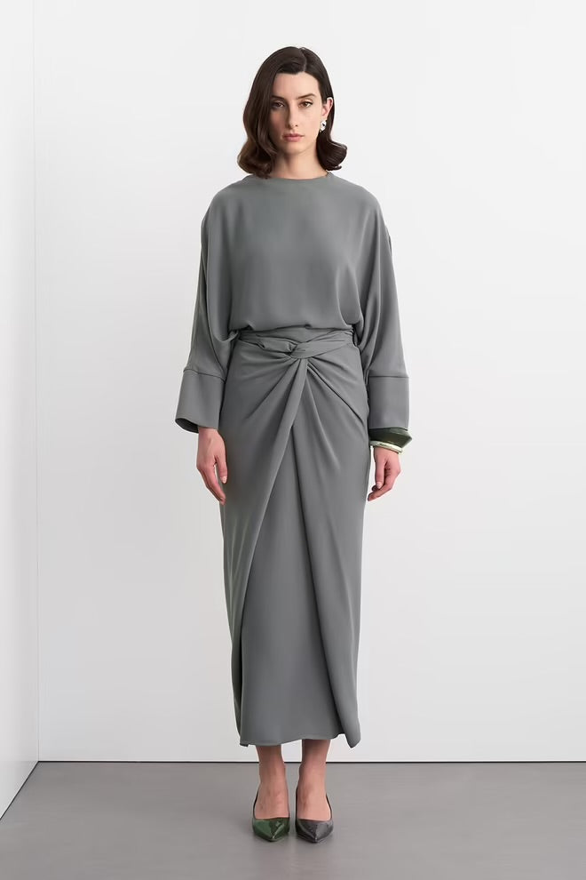 Slate Aura Drape Set