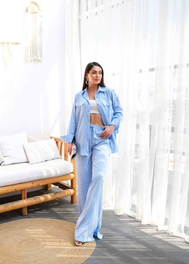 Blue Loungewear Set
