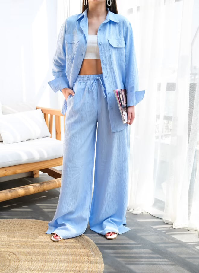 Blue Loungewear Set