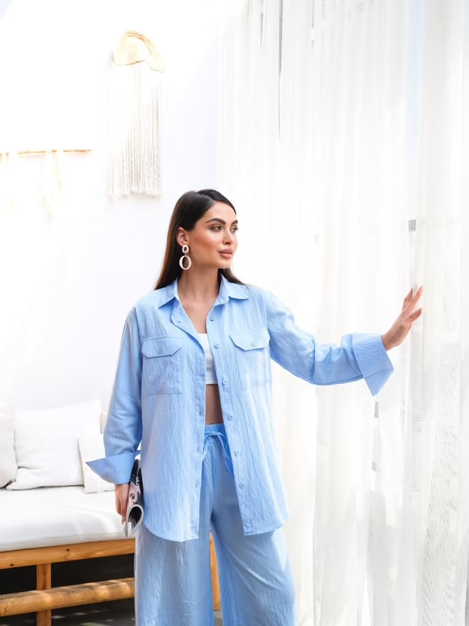 Blue Loungewear Set