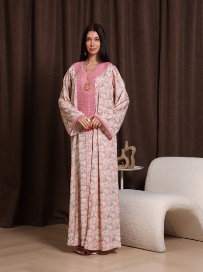 Blush Marble Kaftan