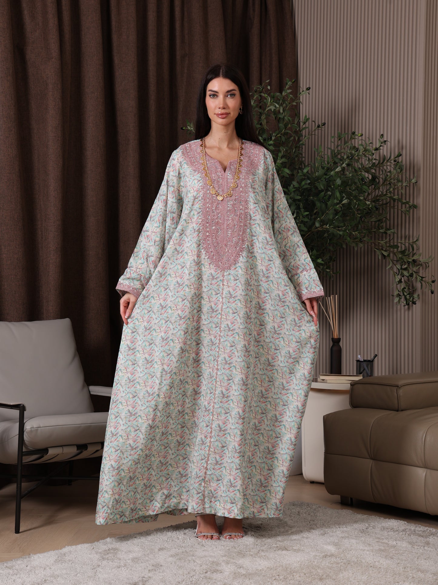 Mira Drape Kaftan