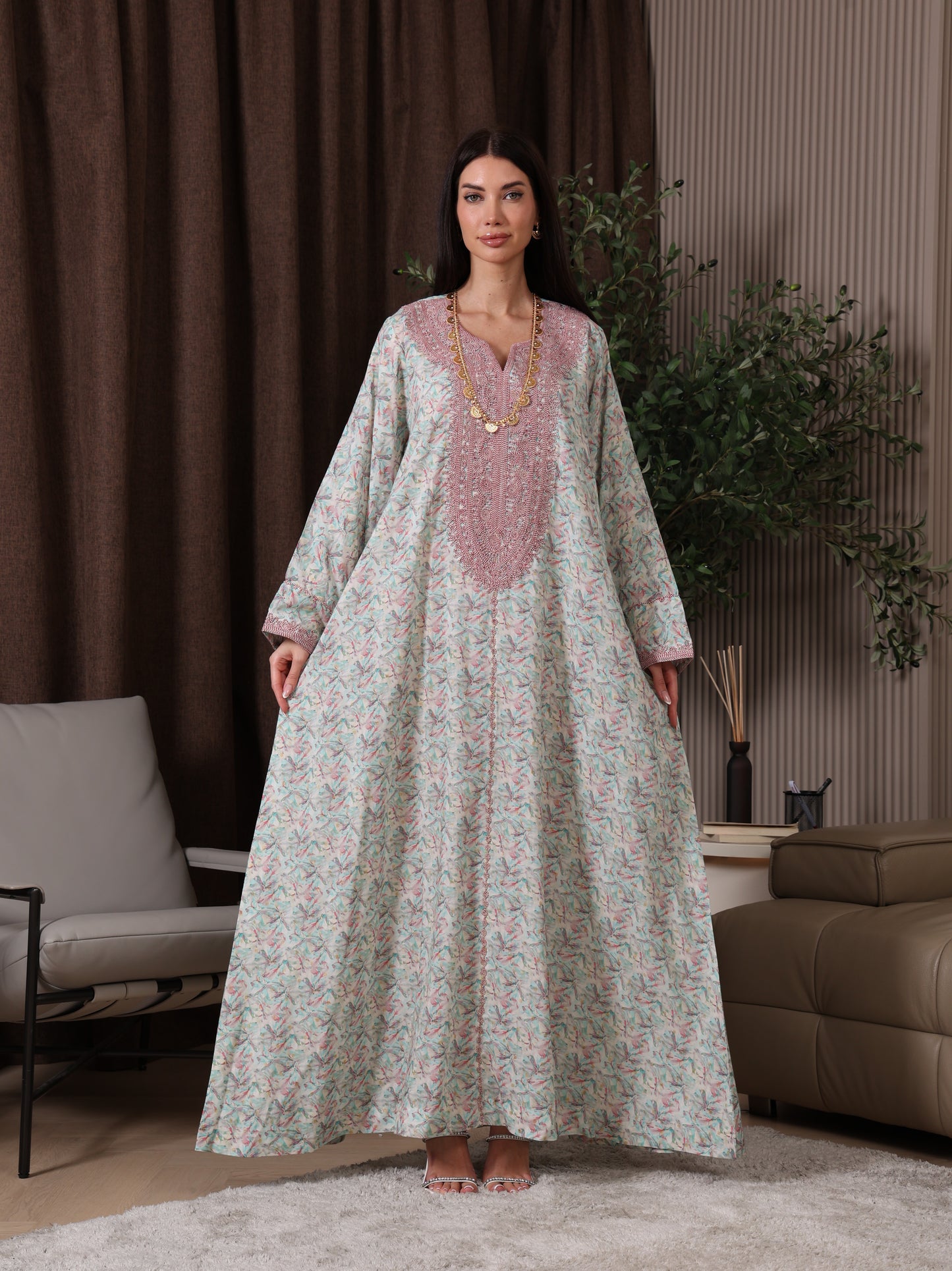 Mira Drape Kaftan