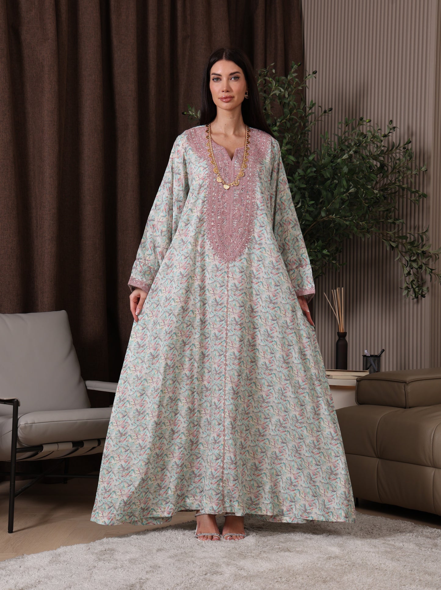 Mira Drape Kaftan