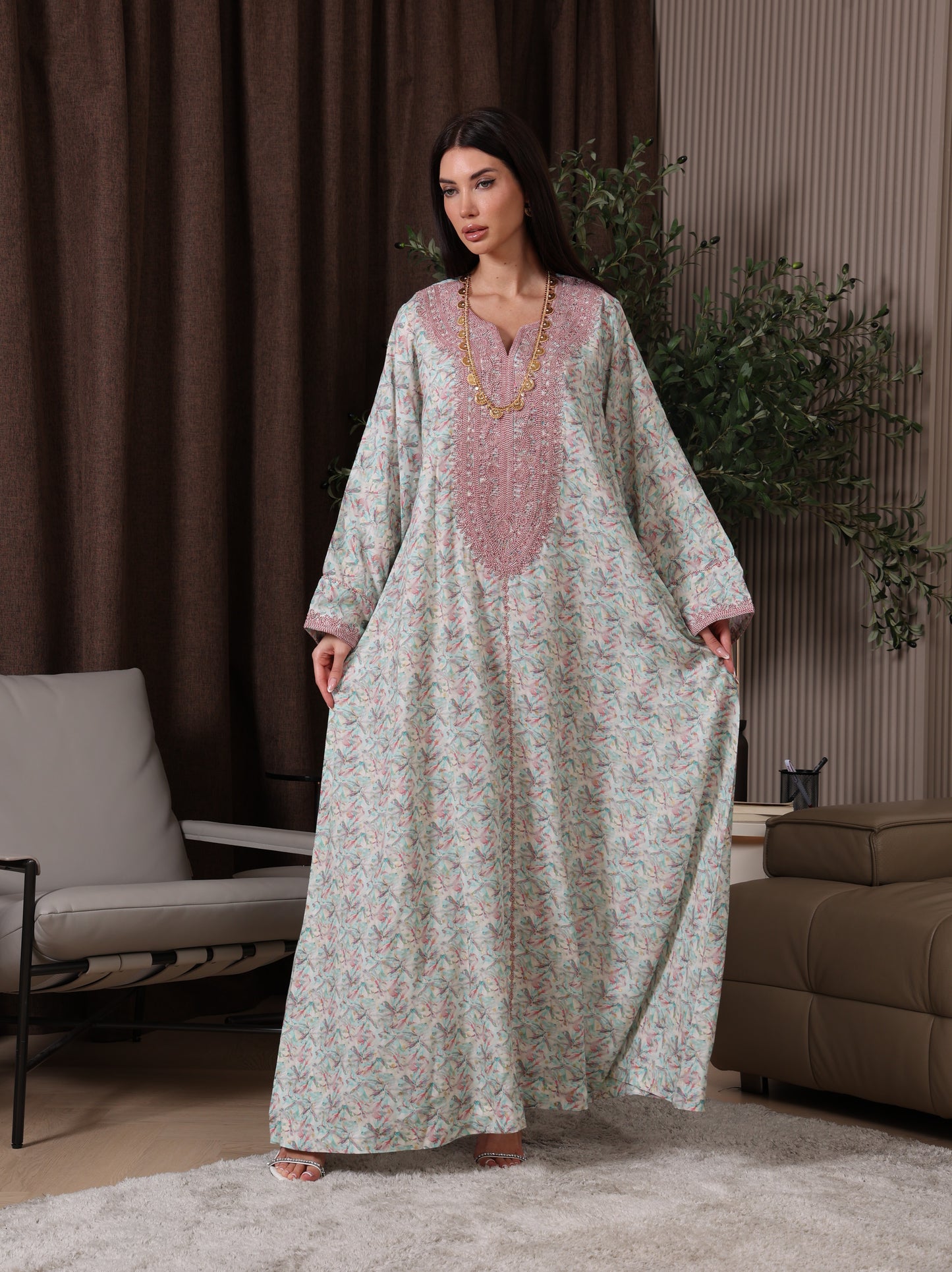 Mira Drape Kaftan