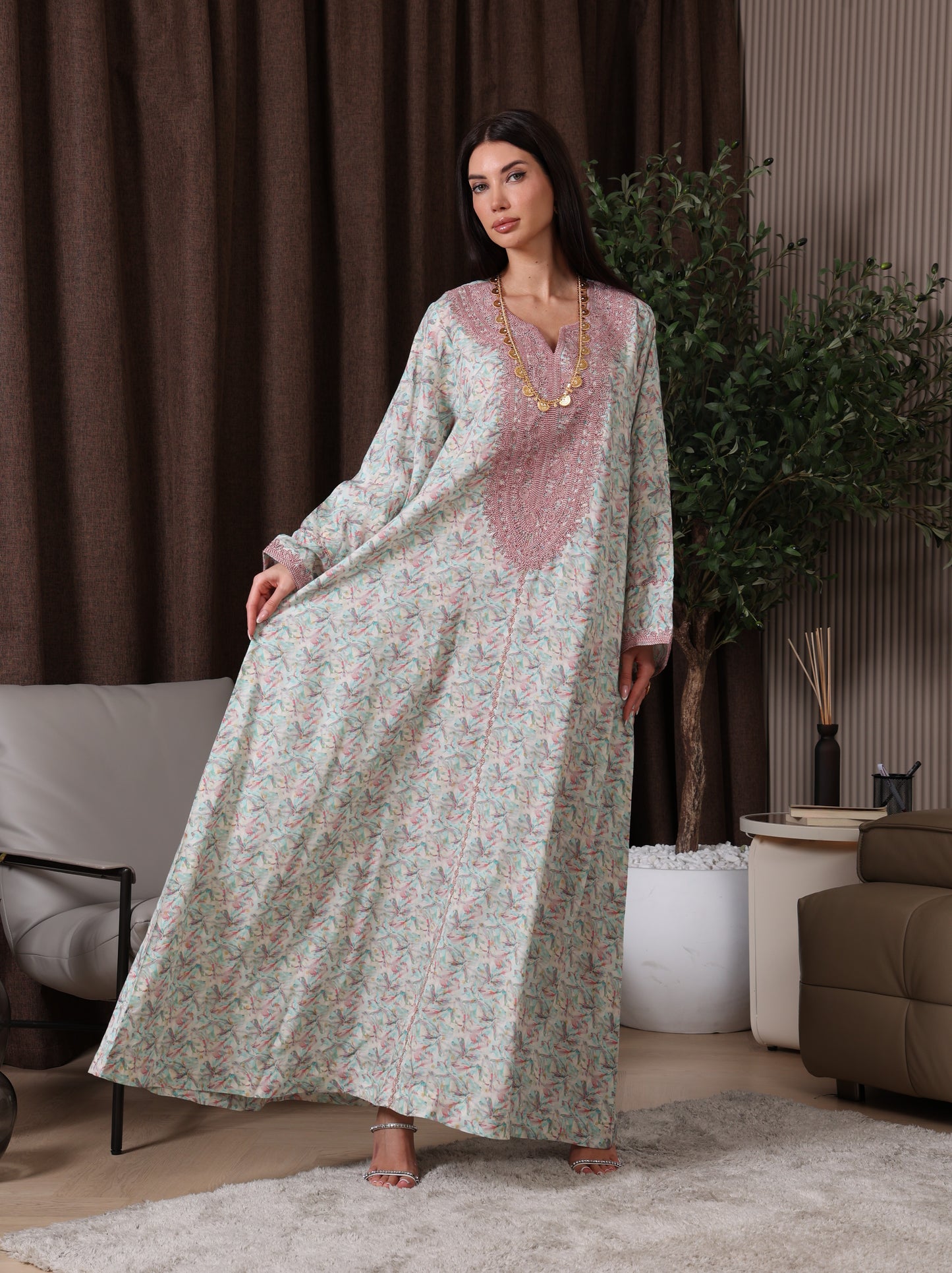 Mira Drape Kaftan