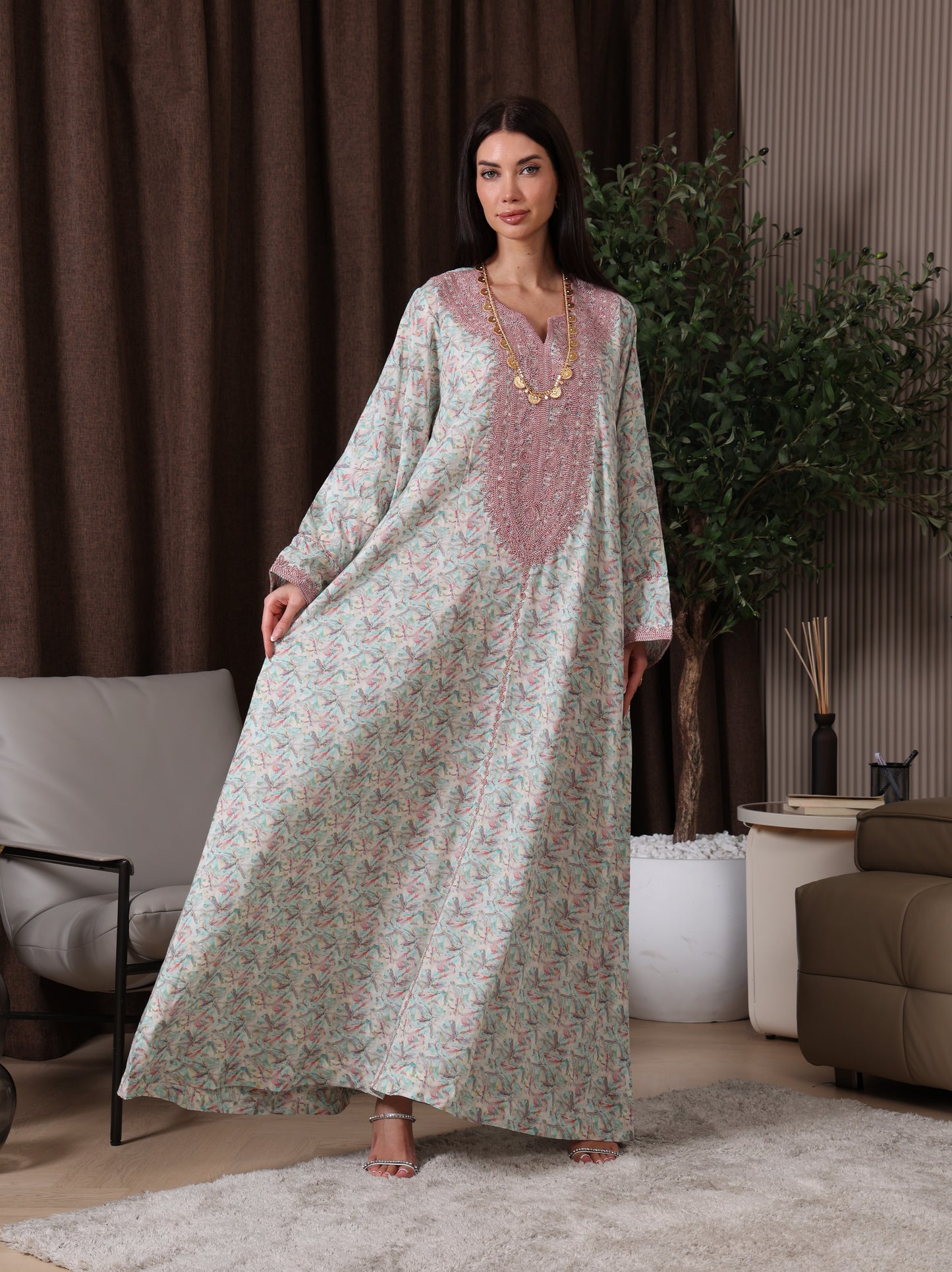 Mira Drape Kaftan