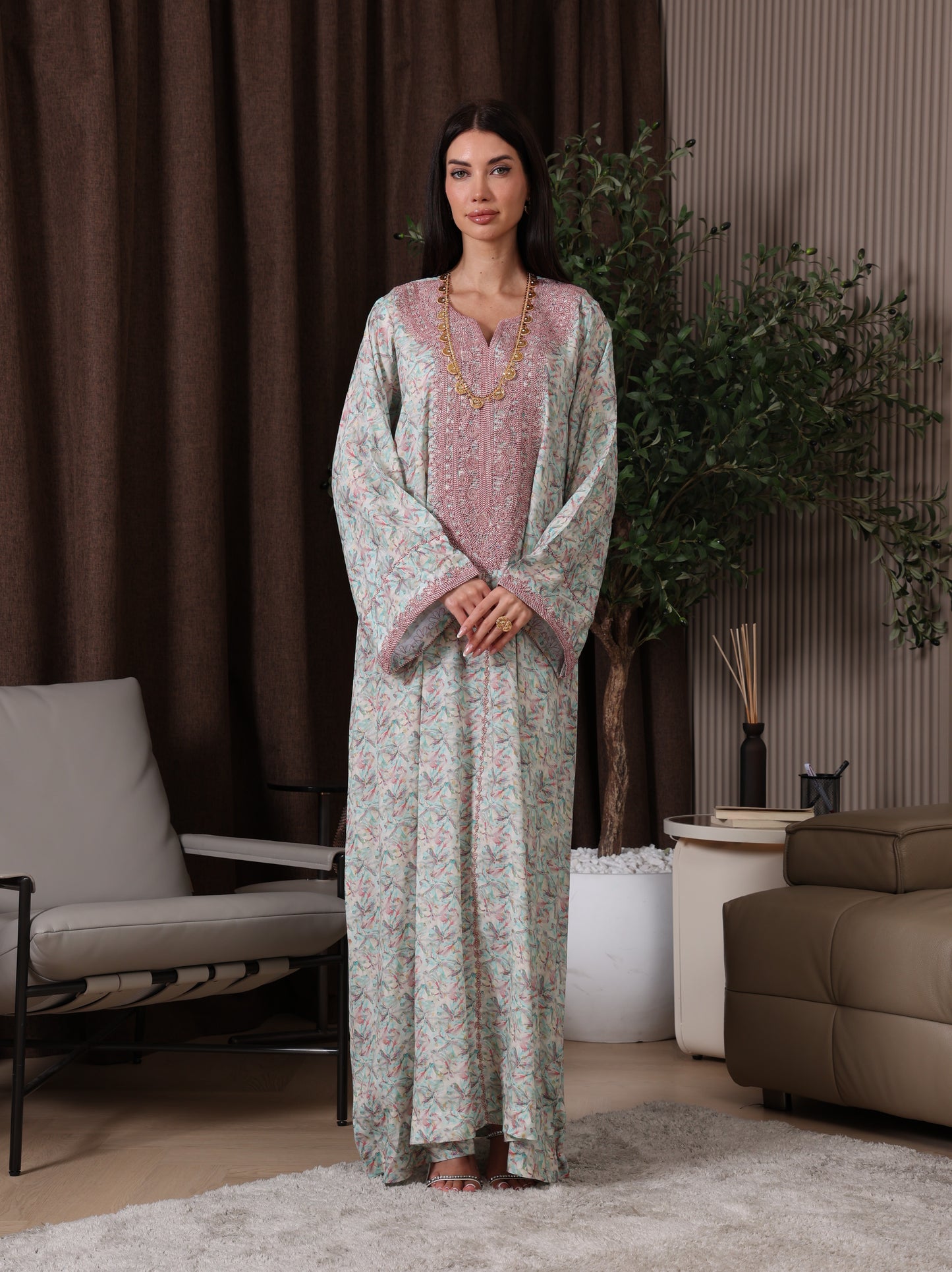 Mira Drape Kaftan