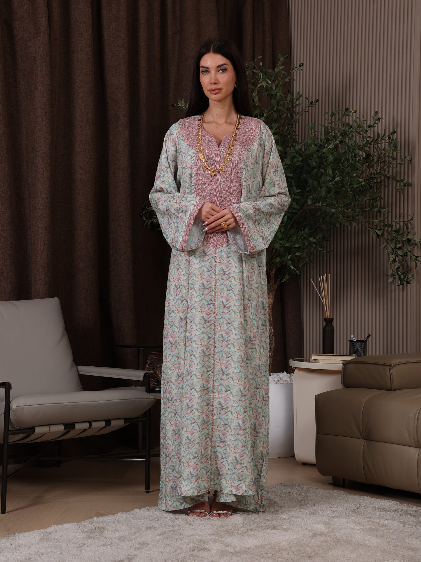 Mira Drape Kaftan