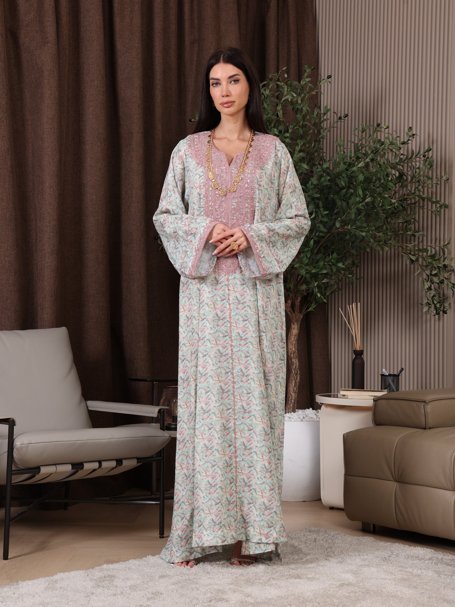 Mira Drape Kaftan
