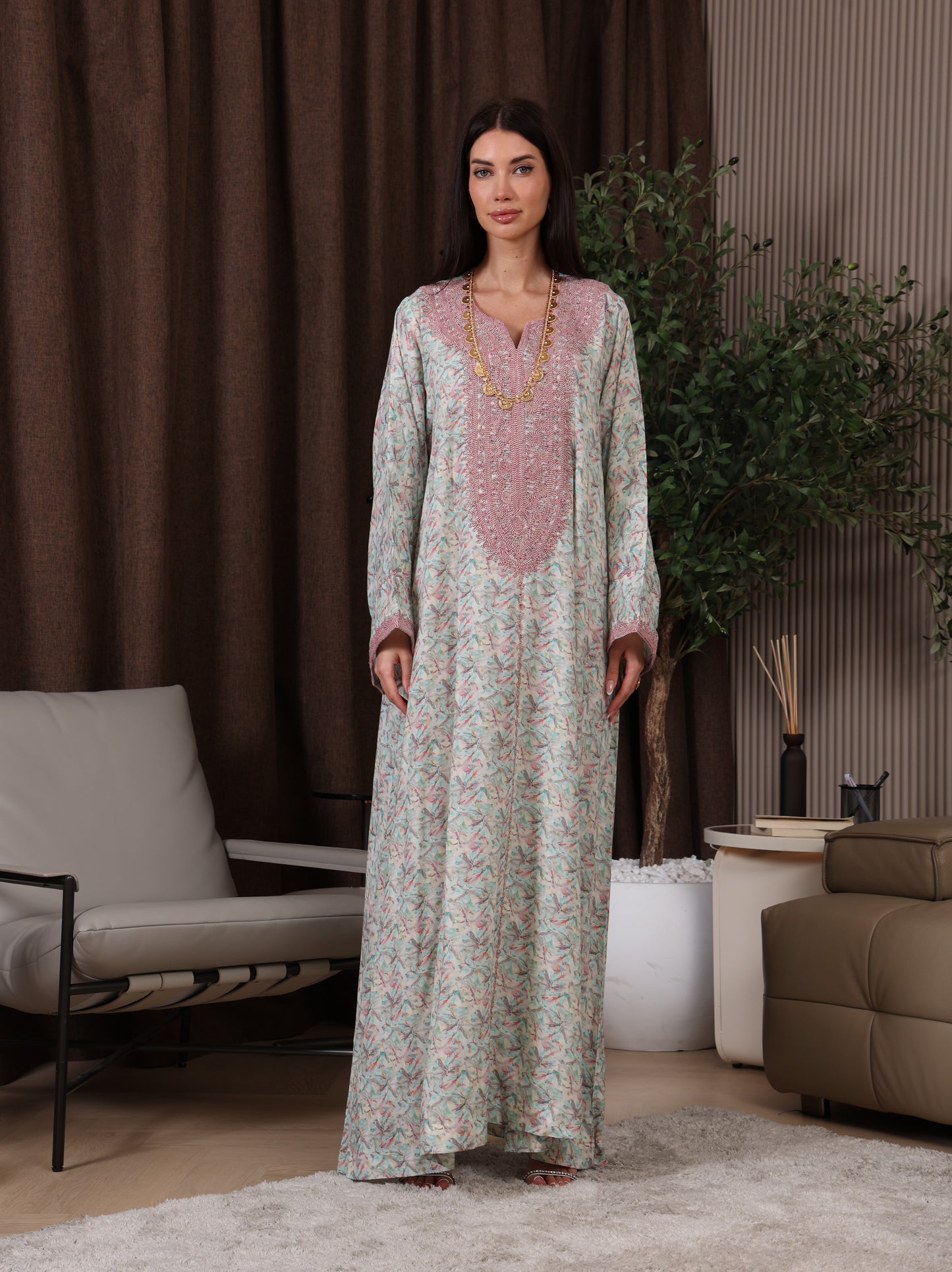 Mira Drape Kaftan
