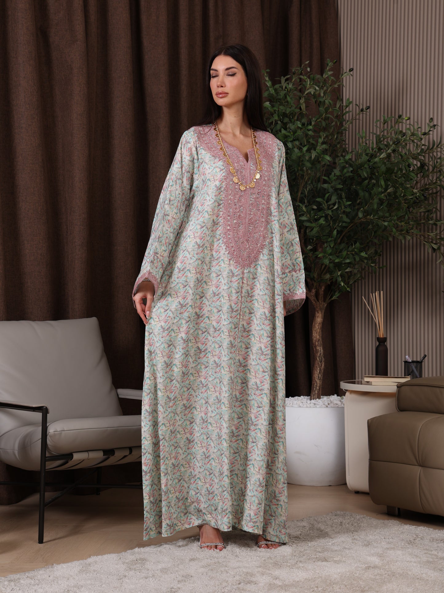 Mira Drape Kaftan