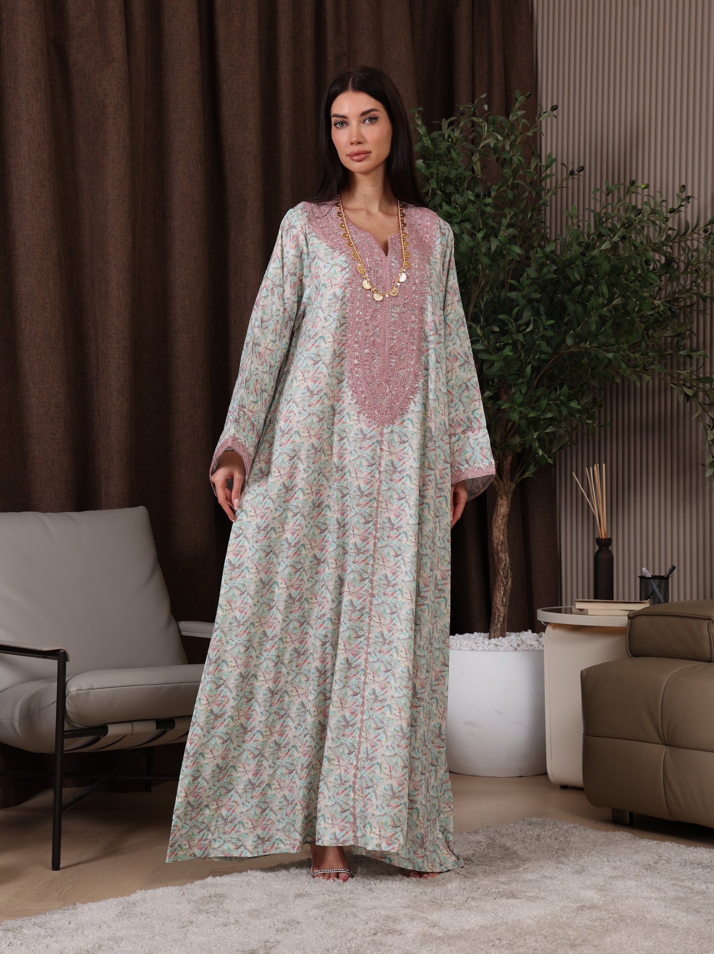 Mira Drape Kaftan