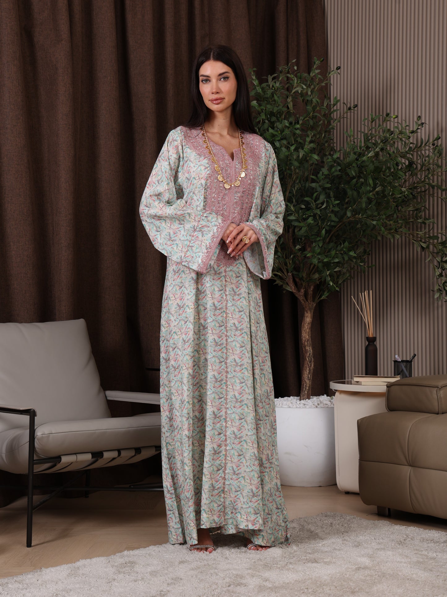 Mira Drape Kaftan