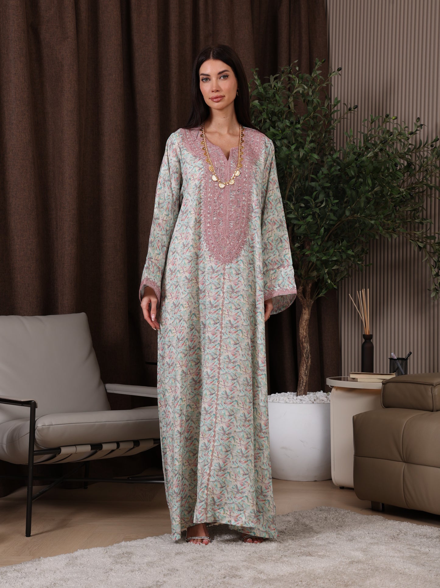 Mira Drape Kaftan
